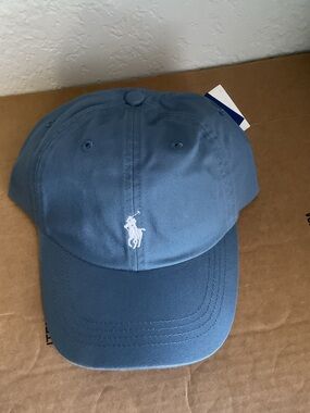 Ralph Lauren unisex Polo Baseball Cap in Slate Blue